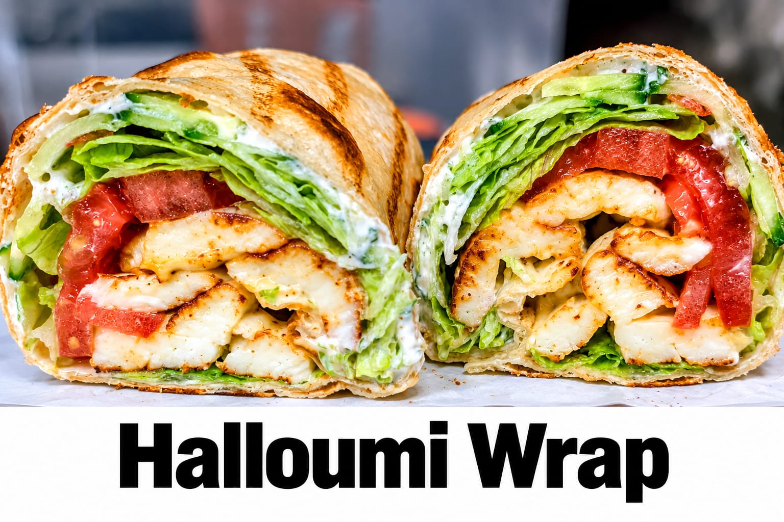 Halloumi Wrap