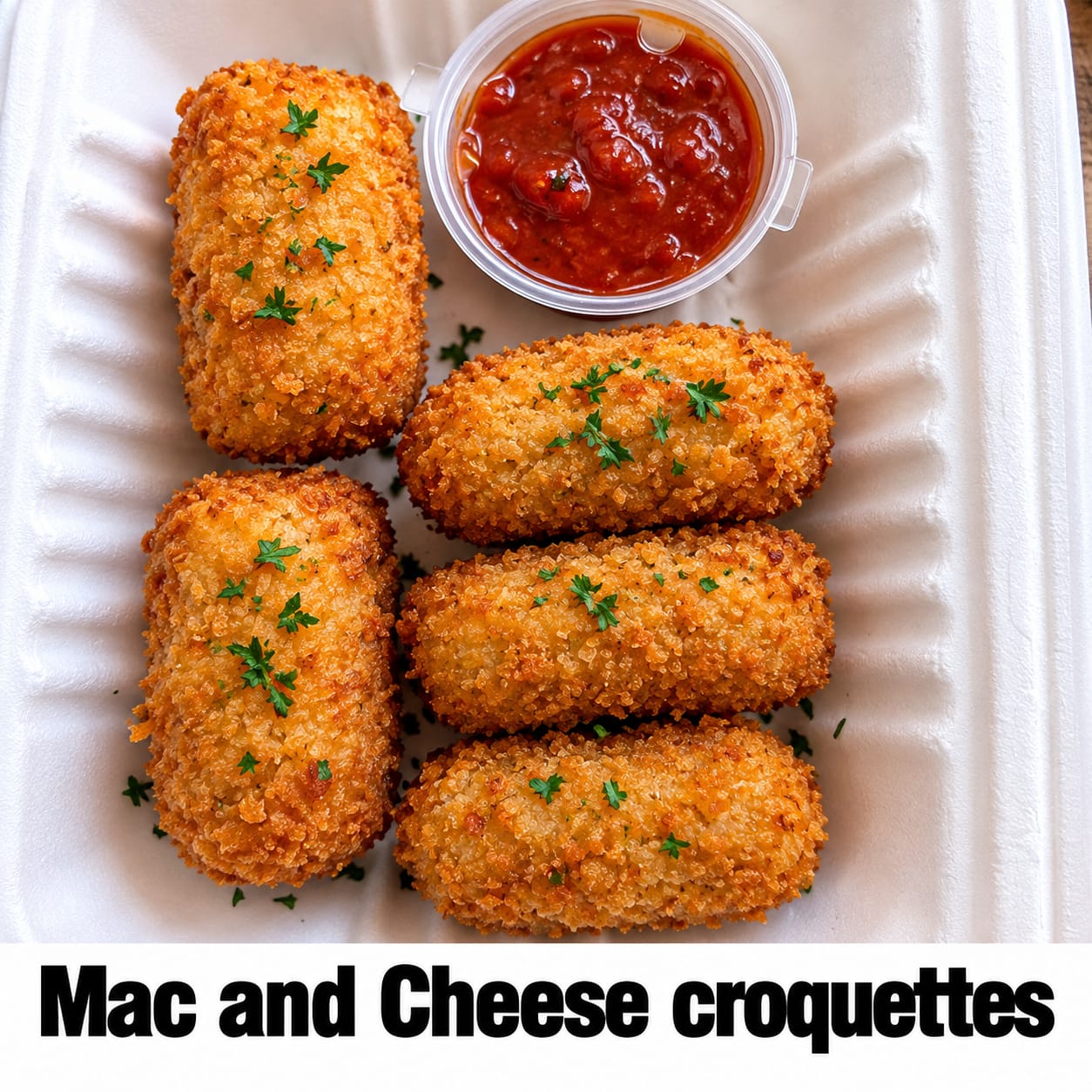 5 Mac'n'Cheese Croquettes